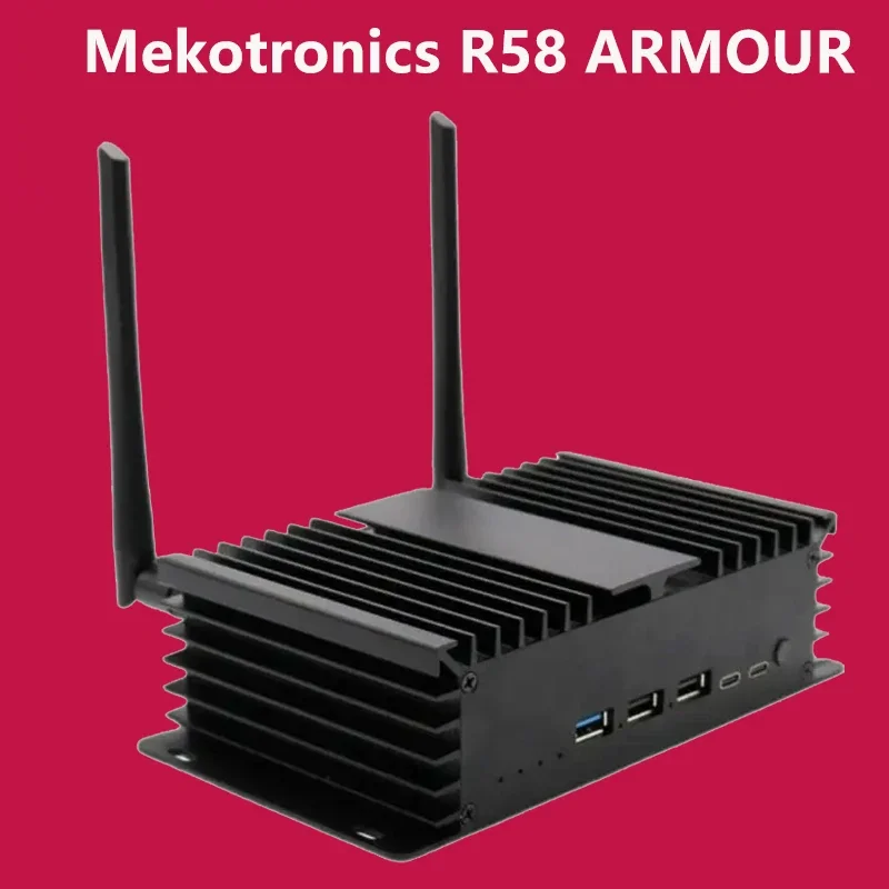 

Mekotronics R58 ARMOUR, 8K Ultra HD медиаплеер, Edge устройство (реальный 8K выход, 7680*4320, HDMI 2,1, 12 Гбит/с)