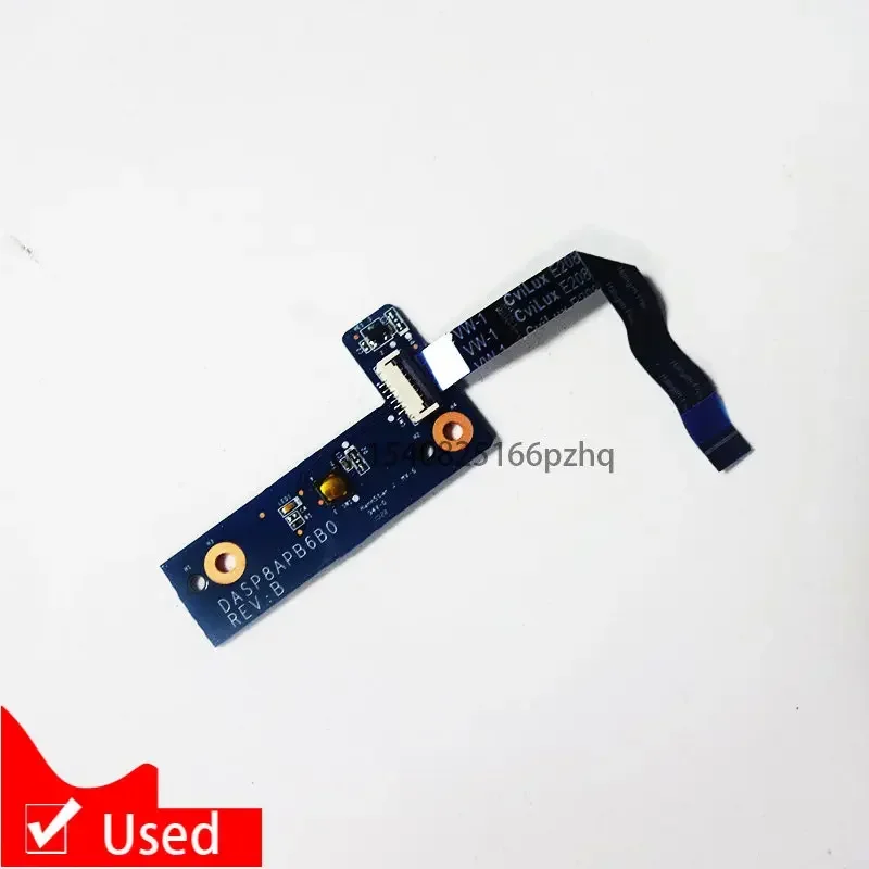 Used  For HP Envy Envy17 17-1000 17-1011NR Power Button Board W/Cable DASP8APB6B0 With Cable