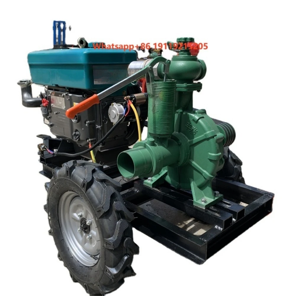 High-pressure sprinkler irrigation machine with multiple nozzles