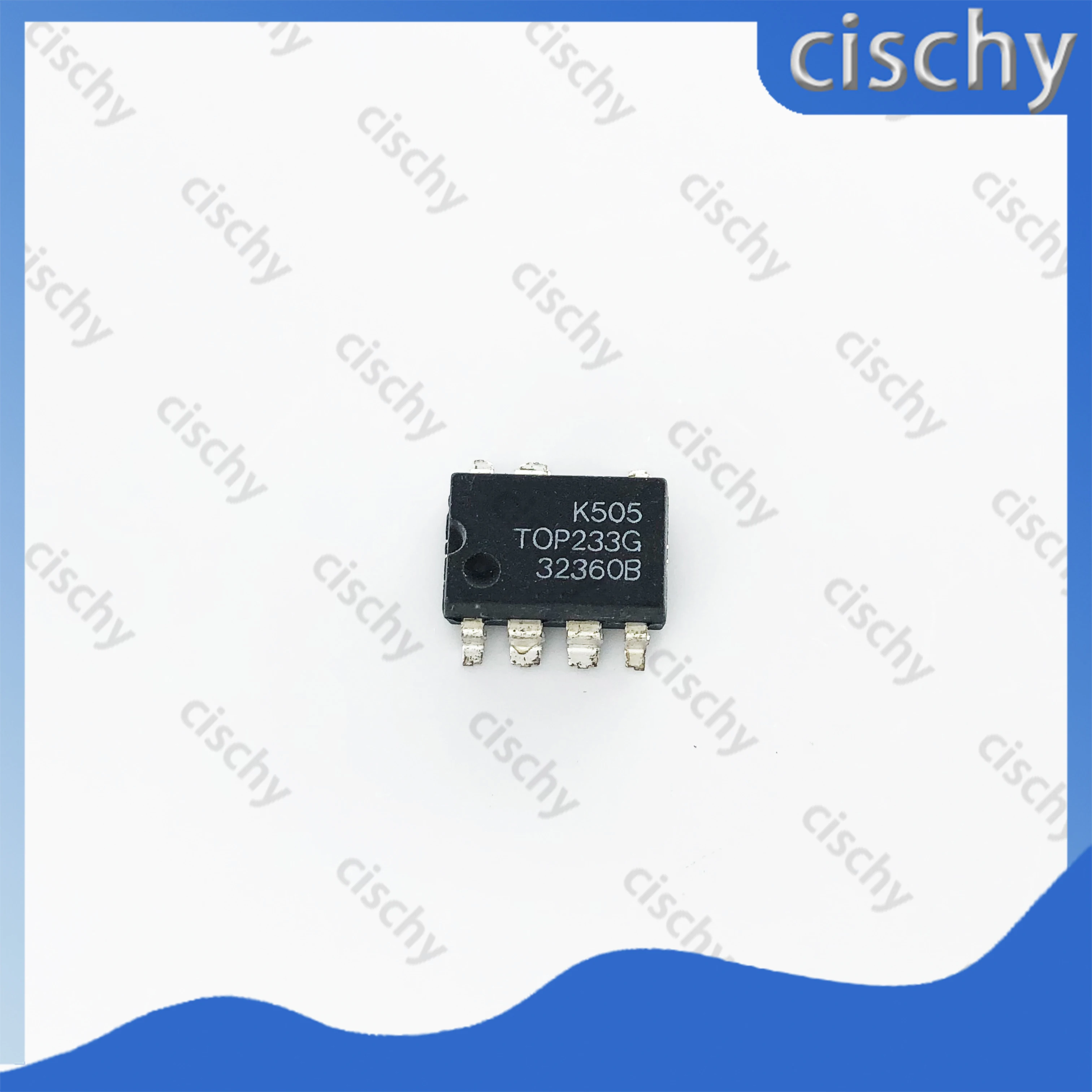 10PCS/lot TOP233PN TOP233P TOP233 DIP-7 TOP233GN TOP233G SMD-7 In Stock