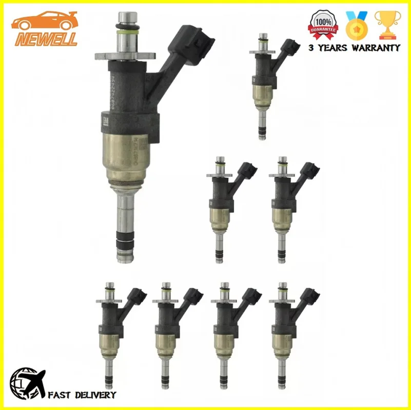 

8pcs 12668390 Fuel Injector For GMC Yukon XL Chevrolet Tahoe Suburban2015-2018 Chevrolet Cheyenne Silverado 1500 2500 2014-2018