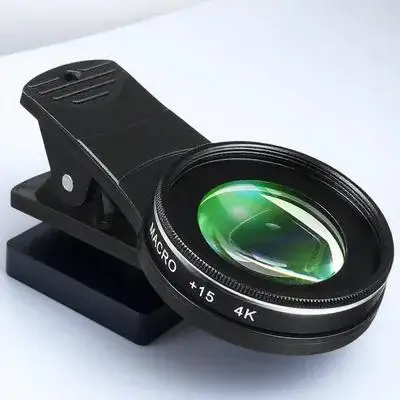 

Professional Single Macro Lens Clip 37mm Mobile Phone High-Definition Macro Lens Filters for Smartphones Detailed Close-Up