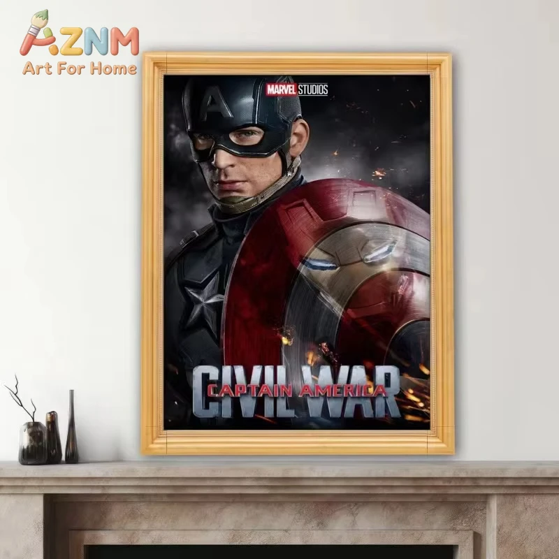 CAPTAIN AMERICA CIVIL WAR  Home Decor Children's Gift Crafts