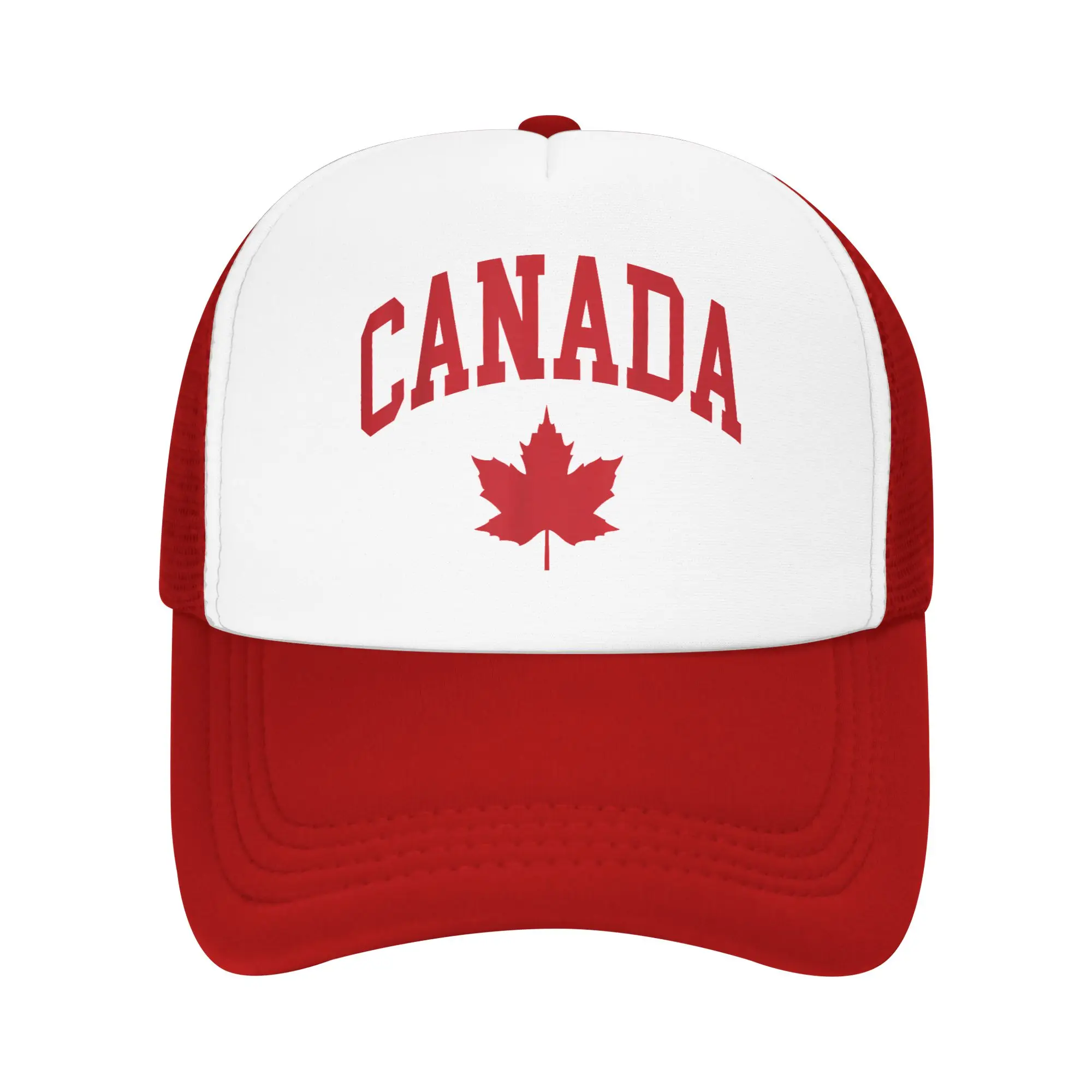 Canada Pride Canadian Flag Maple Mesh Baseball Caps Unisex Fashion Trucker Hat  Hats Breathable Summer Trucker Caps