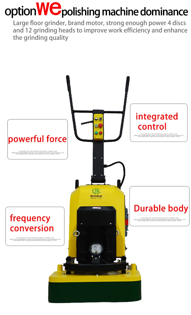 700mm Epoxy Floor Grinding Machine Terrazzo Dust-free Polishing Machine Concrete Floor Grinding Machine Dust-free Polishing Mach