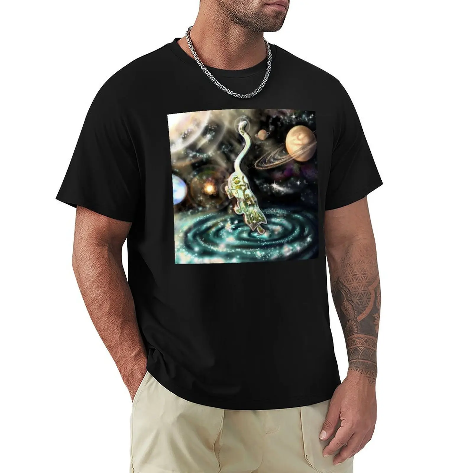 Glass Cat ~ A Fragile Moment T-Shirt avec protection solaire UV