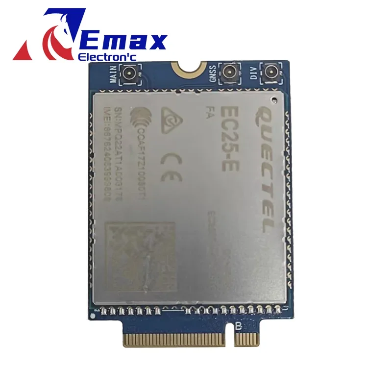

Quectel EC25-EFA M.2 Default is not SMT SIM and INSIM Поддержка модулей INSIM CAT4 LTE Cat 4 EC25 размер 40 мм x 30 мм