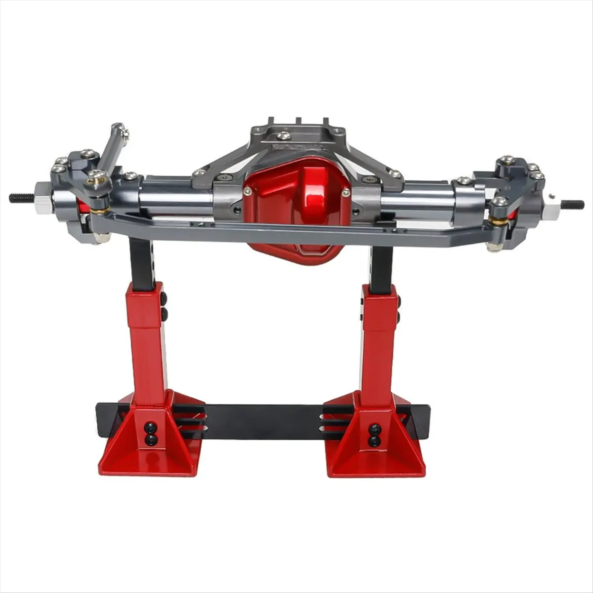 

[A17I TOY] RC Car Jack Stand, Aluminum Metal Jack Stand for 1/10 RC Crawler TRX4 SCX10 Vehicle Models