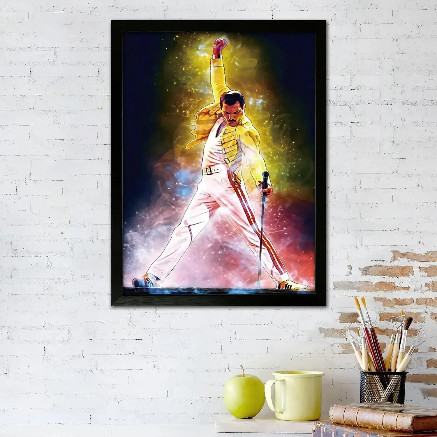 freddie mercury Canvas Art Poster and Wall Art, Picture Print, Modern Family, Bedroom Decor, Posters,Decorative painting