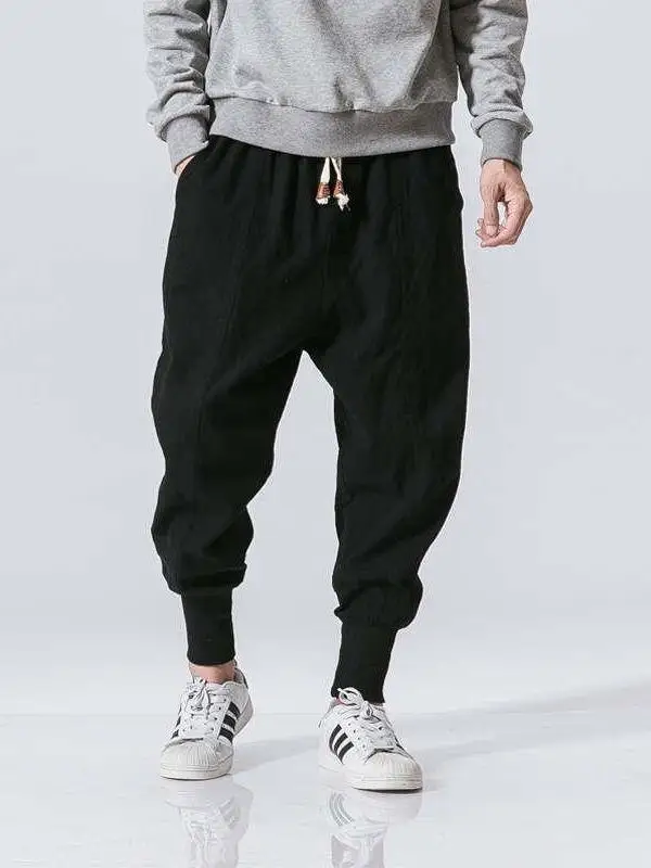 pantalones-casuales-de-lino-y-algodon-japones-con-cintura-elastica-pantalones-deportivos-guantes-de-invierno-de-grosor-medio-guantes-sin-dedos-de-cobertura-completa
