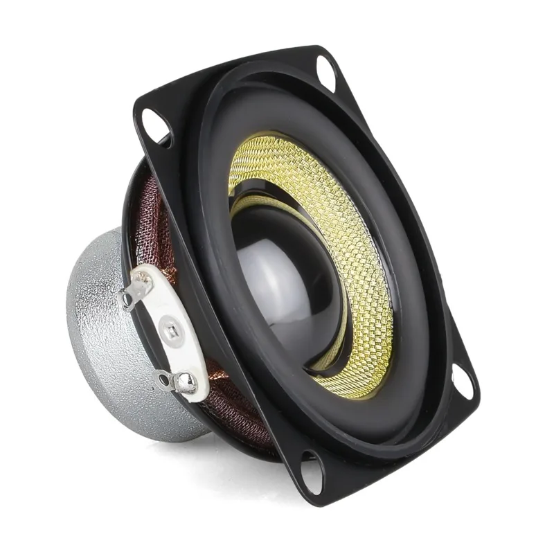 MW Audio 2 Stück GP52-463 2" Fullrange-Lautsprecher 4 Ohm 15W, Dual-Neodym 20mm Spule Gelber Fiberglas-Membran – Detail 3