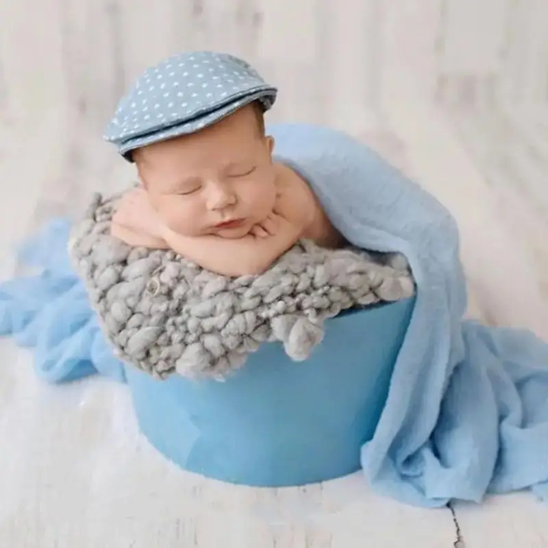 

F19f Little Gentleman Bowtie с шапкой тенденцией новорожденной шляпы с рождением изящно