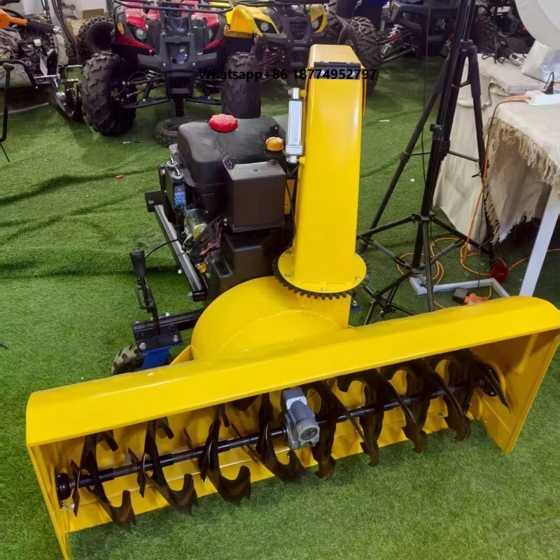 RCM Factory Direct Selling ATV Mounted Snowblower Electric Snow Blower  Removal Snow Sweeper