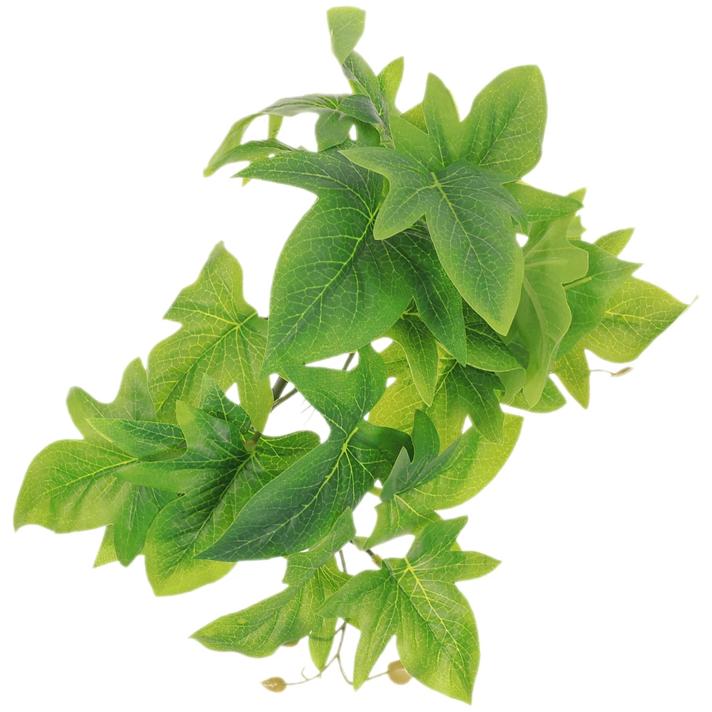 

Artificial Hanging Plants Reptile Frog Habitat Decor Humidifier Fake Plastic Aquarium