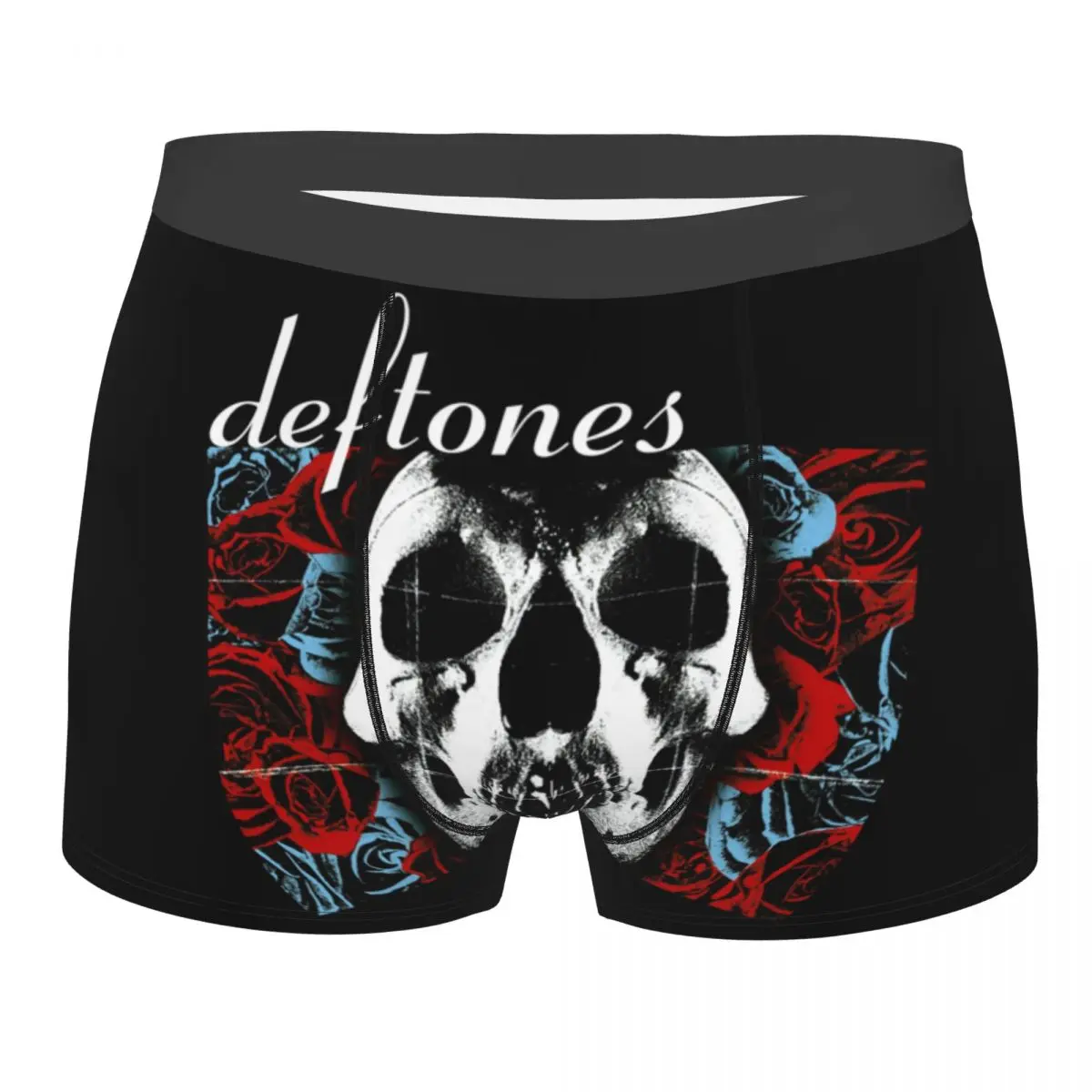 

Мужские трусы-боксеры Deftoness с 3D-принтом, мягкие, из альтернативного металлического материала