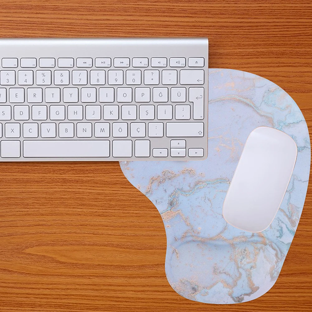 

2Pcs Non-Slip Ergonomic Mouse Pad Wrist Rest Support Gaming Computer Desk Office Mat Mouse Pad Computer Mousepad