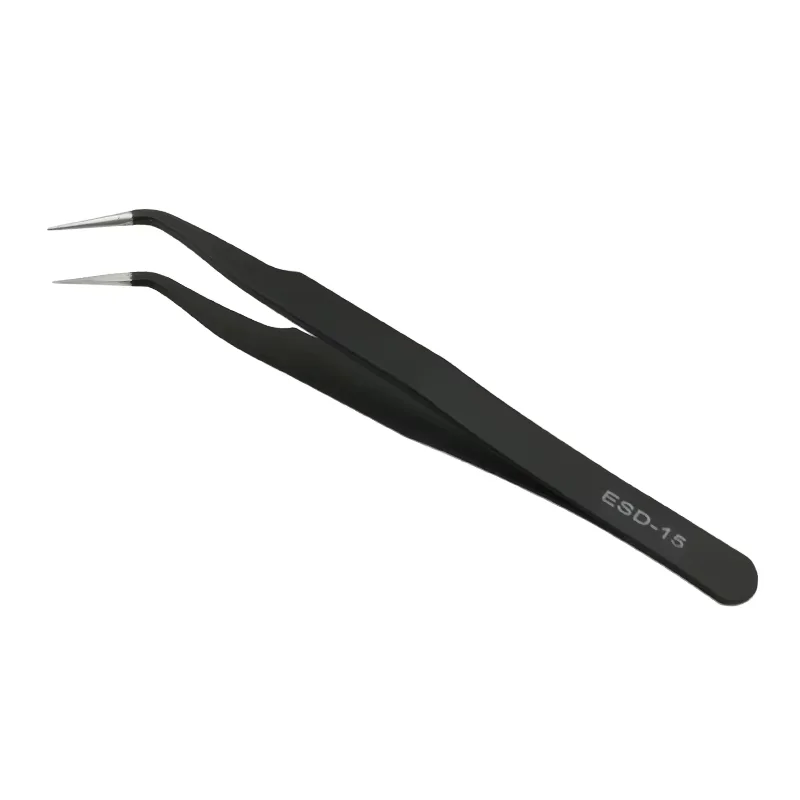 1PC Stainless Steel Curved Straight Eyebrow False Eyelash Tweezers Nail Art Extension Makeup Tool Eeyelashes Tweezers
