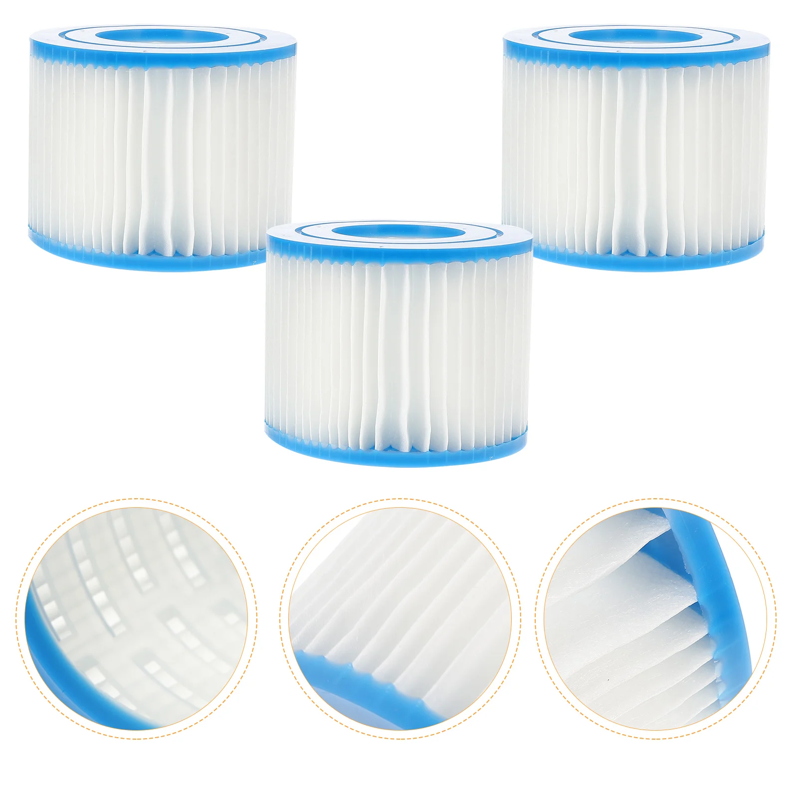 6pcs Swimming Pool Filter Spa Filter Replacement for Cartridge Type VI Filter Pump