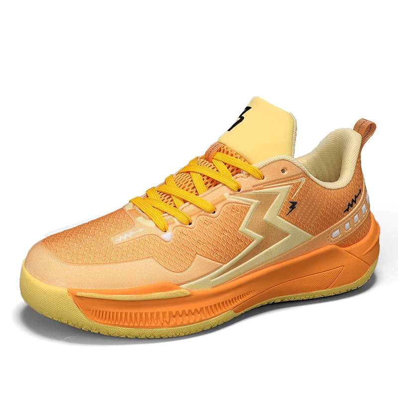 

2025 Summer New Basketball Sneakers Anti-Slip Basketball Training Shoes Shock-Absorbant Outdoor Sneakers Men Basketball Boots