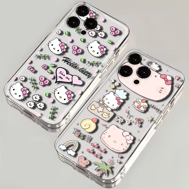 cute hello kitty Soft Case for Infinix Hot 20 20I 10i 10 11 11S NFC 9 Play Note 7 8 8I Zero X NEO