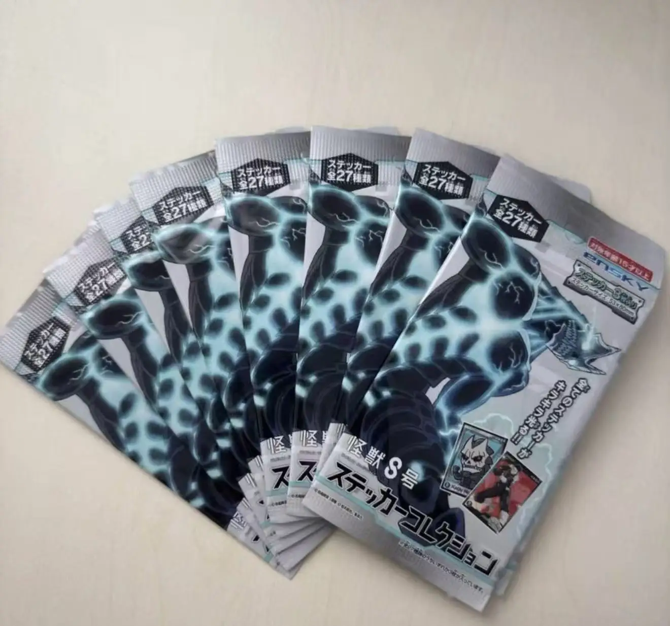 Original Jp Anime Kaiju No.8 Kafka Hibino Mina Ashiro, 3pcs Stickers Per Pack Blind Bag Collect Surprise Gifts