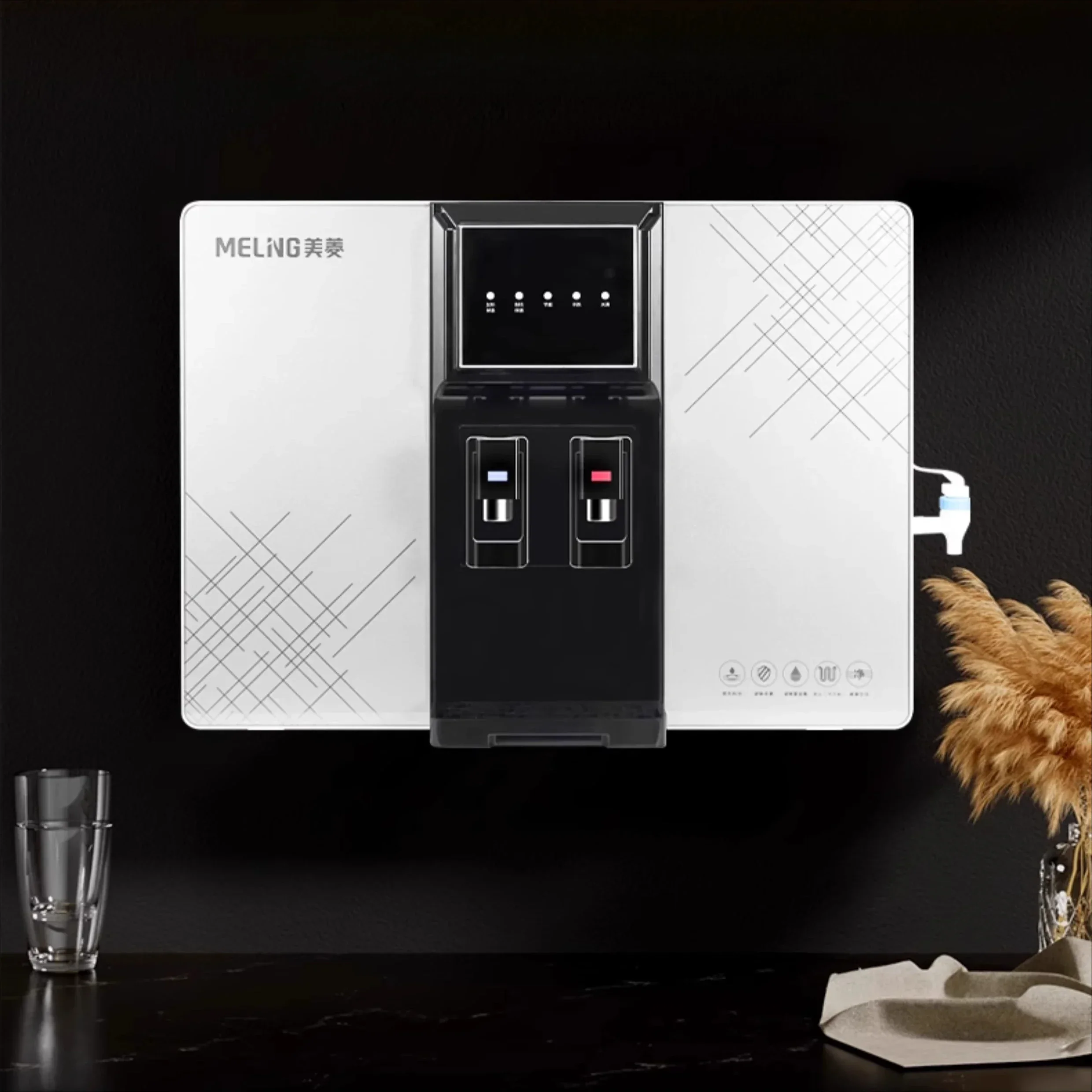 

Новая модель бытового очистителя воды, интегрированная машина для горячей и холодной воды, настенный диспенсер для мгновенной прямой питьевой воды