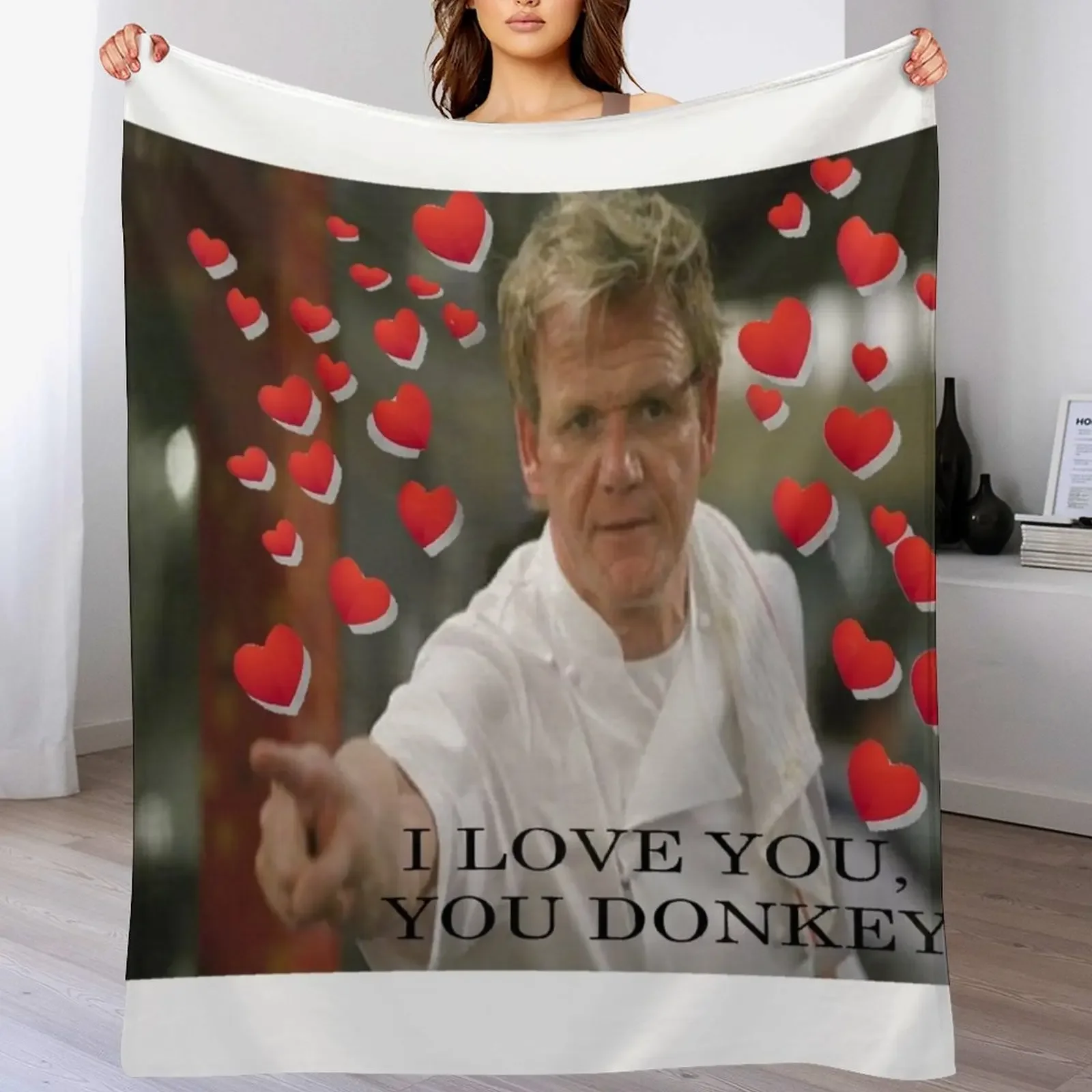 

Gordon Loves You Throw Blanket Thermals For Travel Stuffeds Baby Retros Blankets