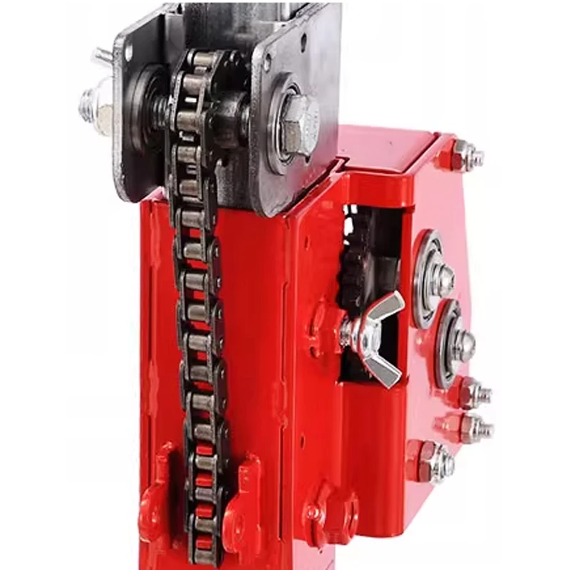 4-in-1 hand-cranked gypsum board lifter, light lifter, portable lifting and moving small ceiling punching