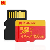 Tarjeta de memoria KODAK MicroSD, grabadora de 256GB, almacenamiento de alta velocidad, 128GB de monitoreo, tarjeta SD de 64GB, 32GB, TF, Gaming Microsd Class10 U3 V30