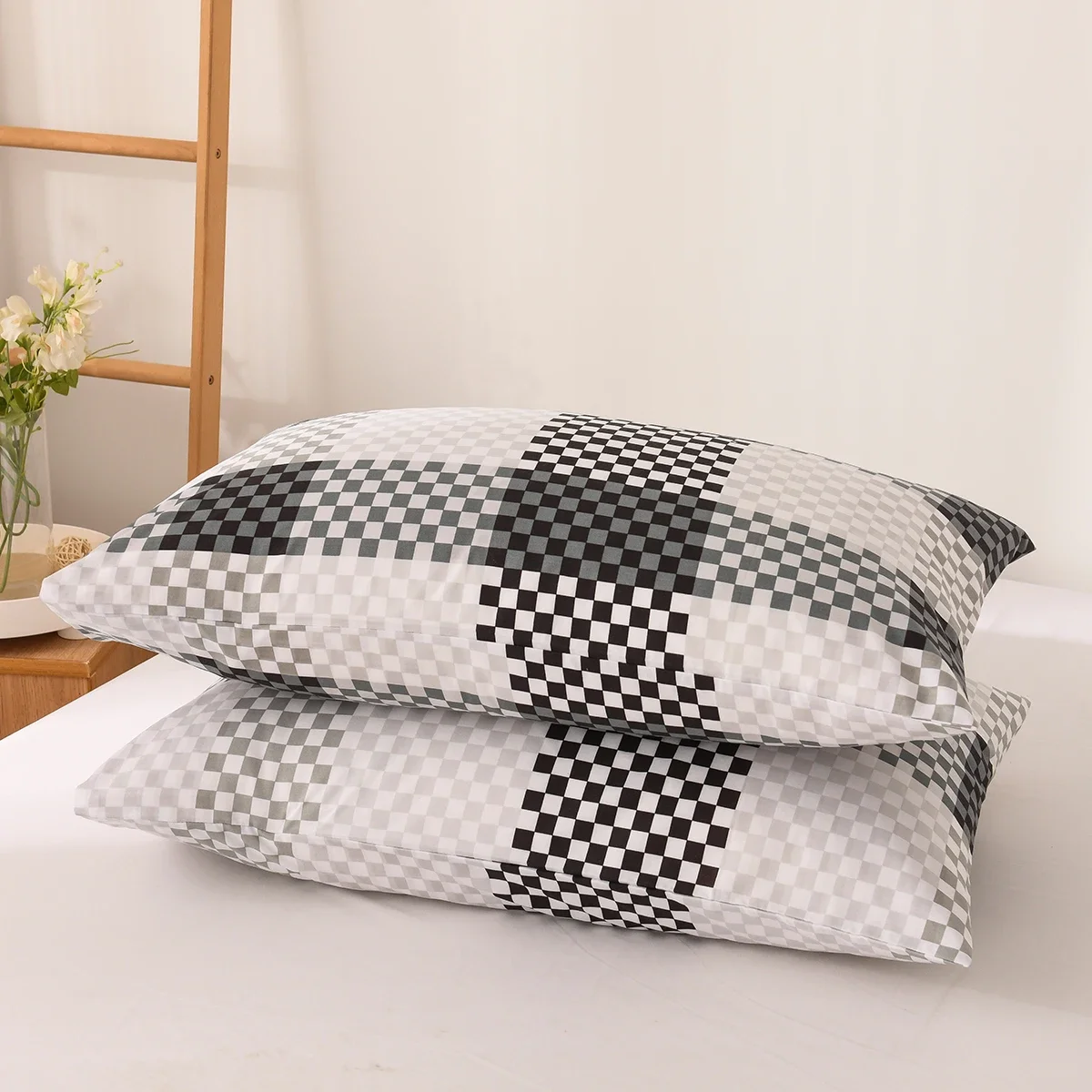 2/3pcs Duvet Cover Bedding Set,For Queen Size Double Bed Comforter Quilt Cover Arranged Microfiber Bedding Linen Sheets Sets