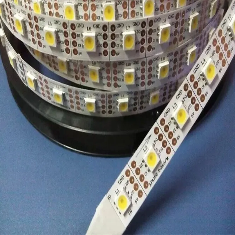 SK6812 RGBW/RGBWW Led Strip Light DC5V 4 in 1 WS2812B 30/60/144Leds/m Individual Addressable IC Smart 2835  IP30/65/67