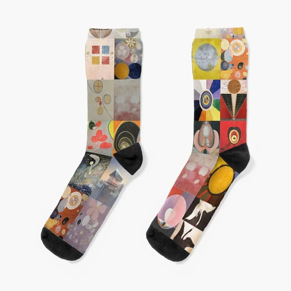 Hilma af Klint Socks anime cotton Men's Socks Luxury Women's