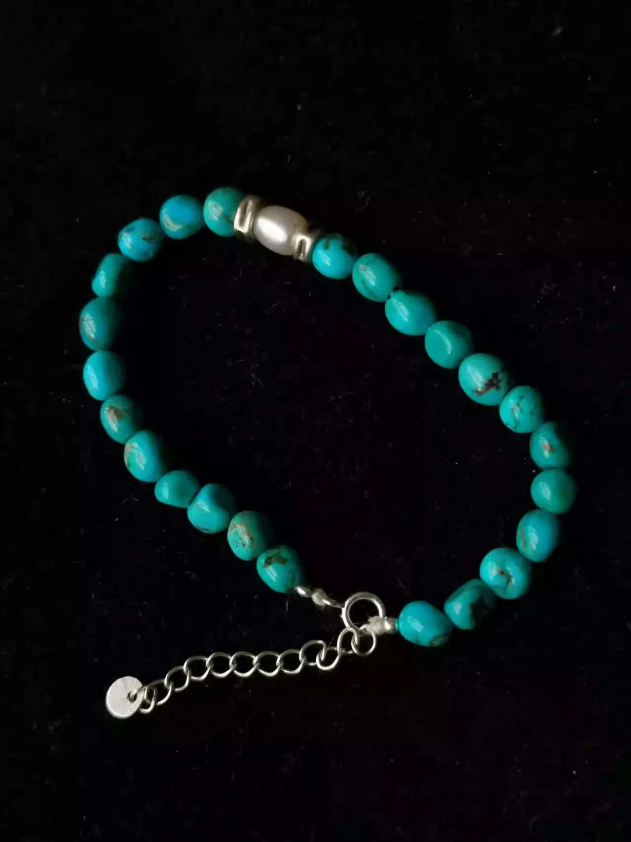 

Natural Pearl Bracelet Tibetan Vintage Ethnic Style Bracelet for Women Daily Wear Unique Niche Designer Jewelry