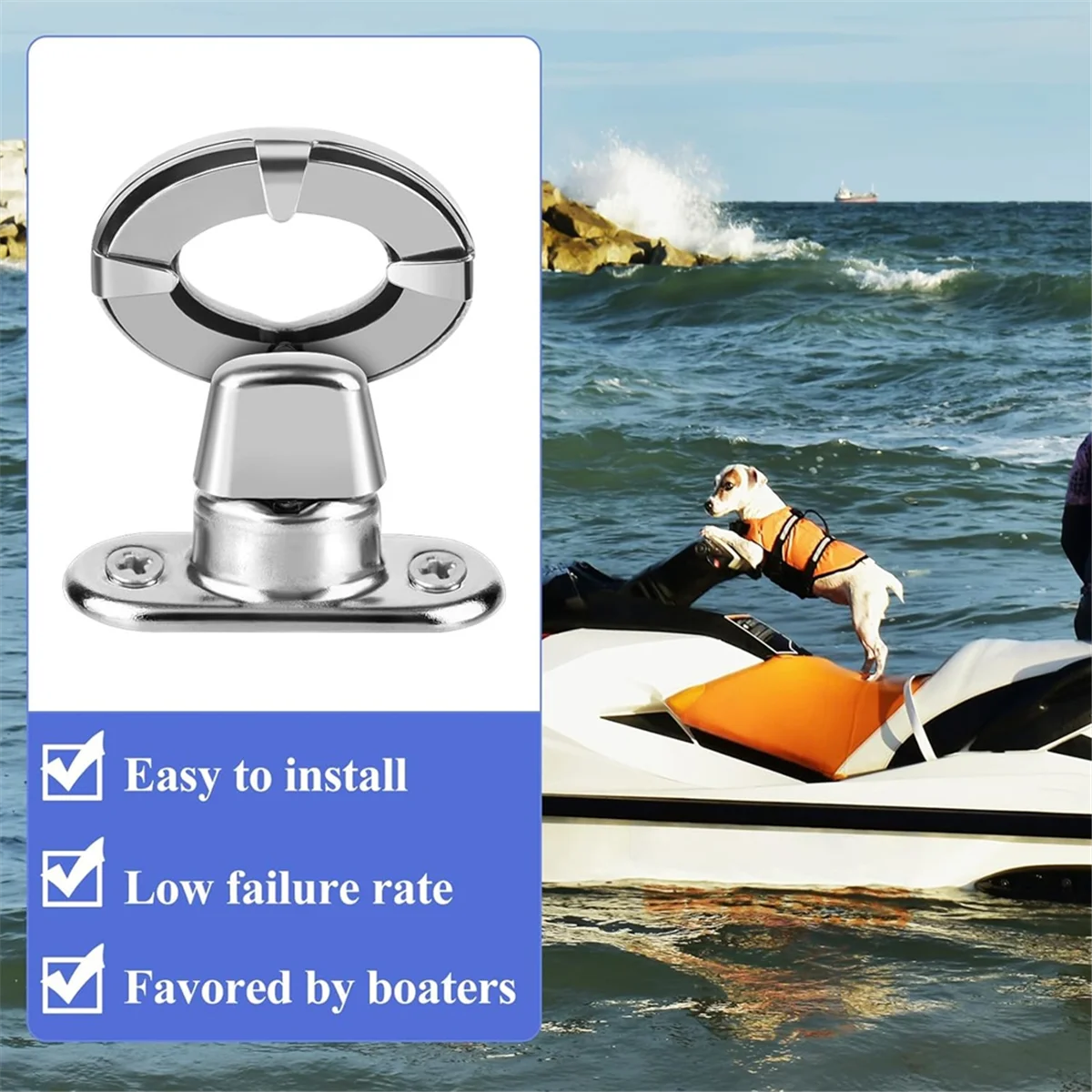 A88M Juego de 50 Uds de sujetadores de bloqueo giratorio de grado, ojales y tachuelas de botón giratorio, sujetadores marinos de lona, botón de giro