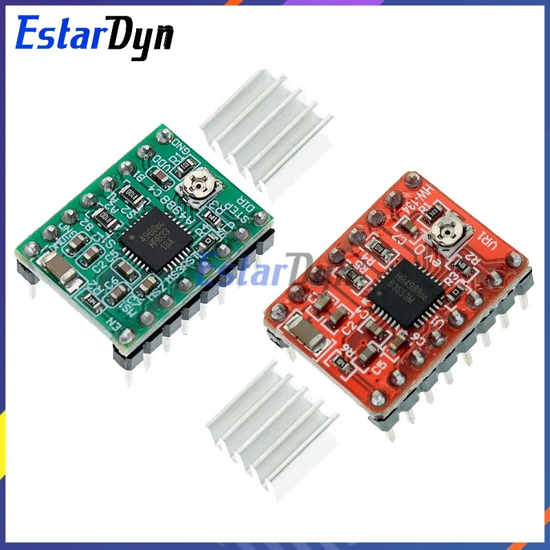Estardyn A4988 Module CNC 3D Printer Parts Accessory Reprap pololu Stepper Motor Driver Module with Heatsink for ramps 1.4