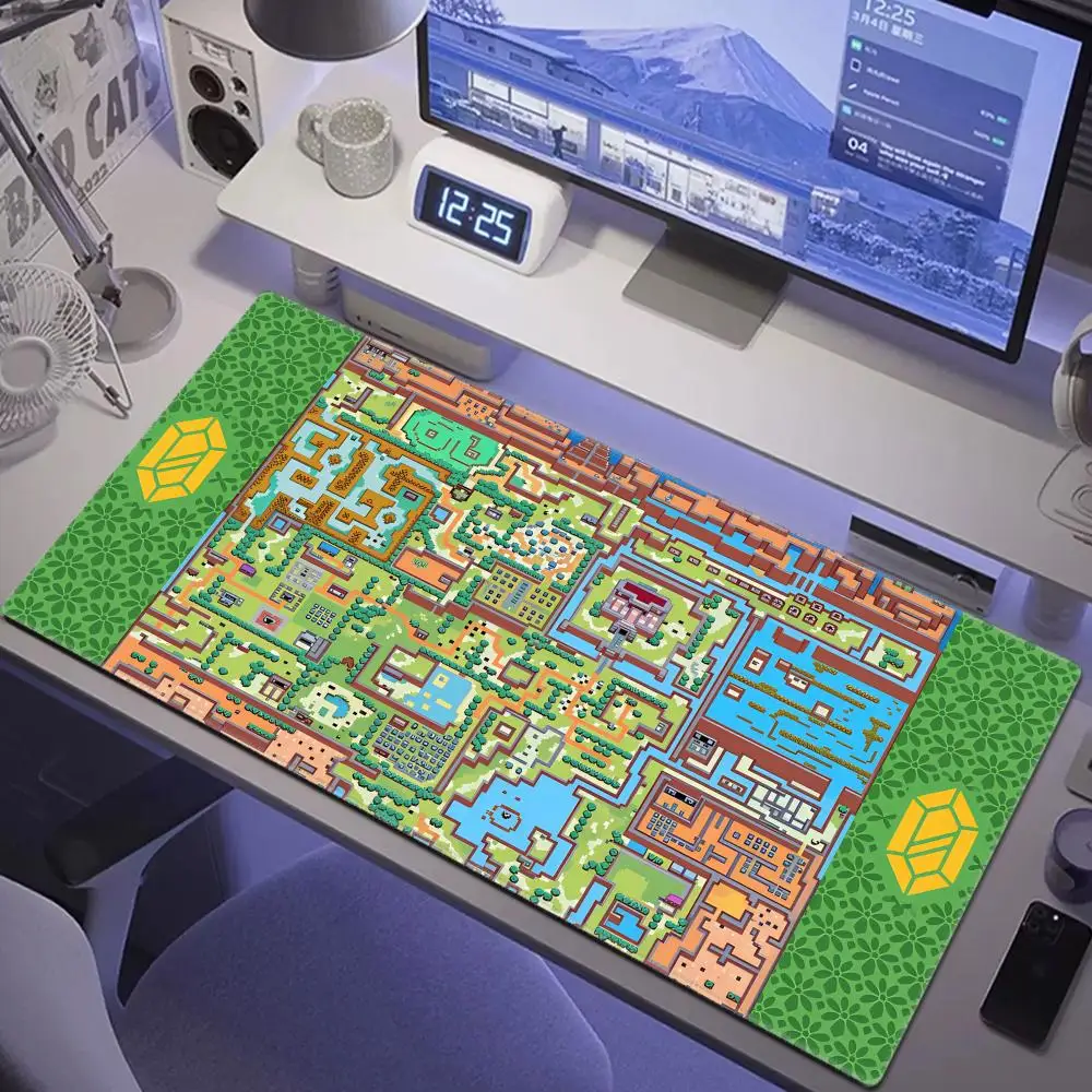 

HYBXAXC PC Gamer Cabinet Mousepad Gaming Keyboard Computer Pads Kawaii Accessories Mouse Pads Gamer Desk Mat