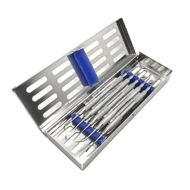 Dental Materials, Fillers, Finishers, Reins Aesthetic Restorations, Sets, 5*1 High Temperature Resistant, Instrument Boxes