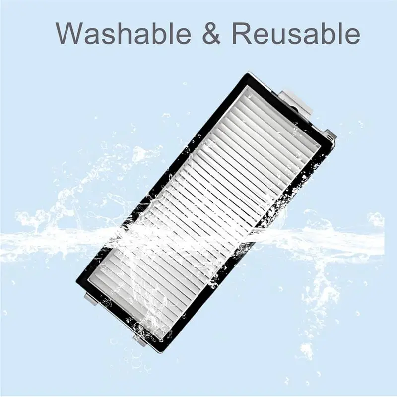 A40Z-10Pcs Replacement Parts For Roborock Saros Z70 / G30 Space Robot Vacuum Attachments Side Brushes HEPA Filters Mop Pads
