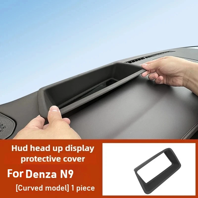 

Автомобильный HUD защитный чехол, проекционный дисплей, пылезащитный чехол, рамка, лобовое стекло, GPS, аксессуары для Denza N9 2025