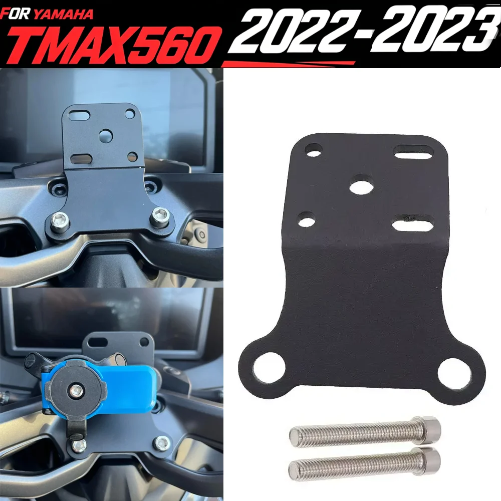 

TMAX560 For Yamaha TMAX 560 T Max 560 2022 2023 Motorcycle GPS Smart Phone Navigation Mount Mounting Bracket Adapter Holder