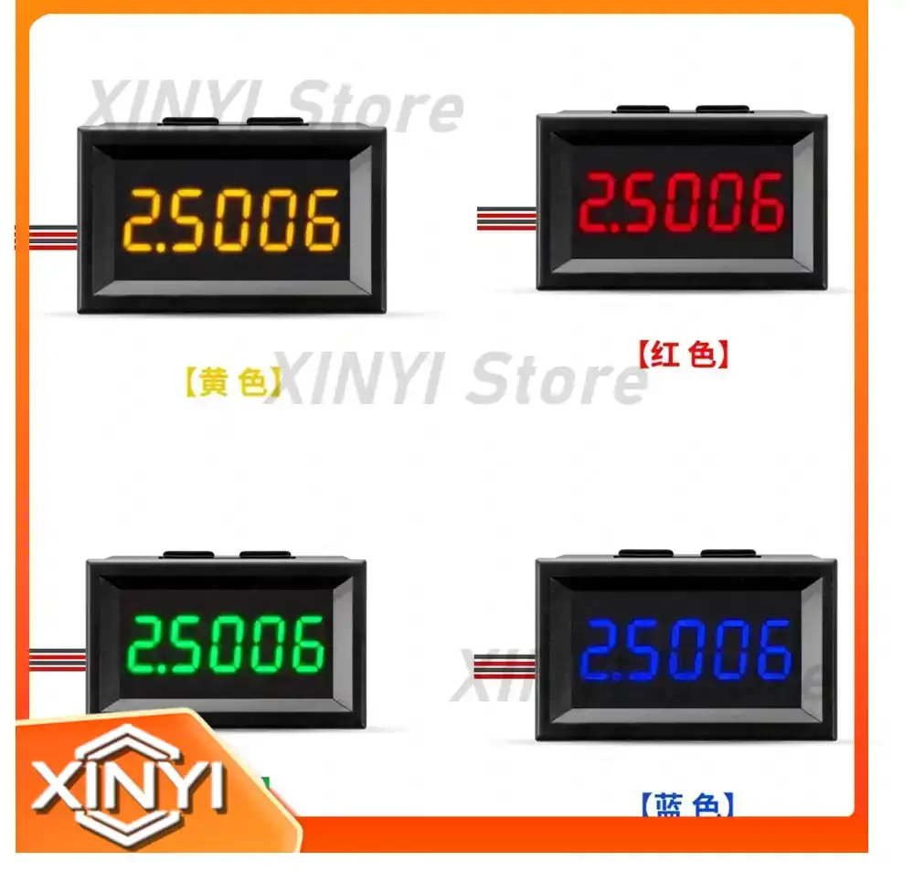 Super Four and a Half Multimeter for 0-4.3000 -33.000V Variable Precision Four-Wire Digital Display Digital Voltmeter Head