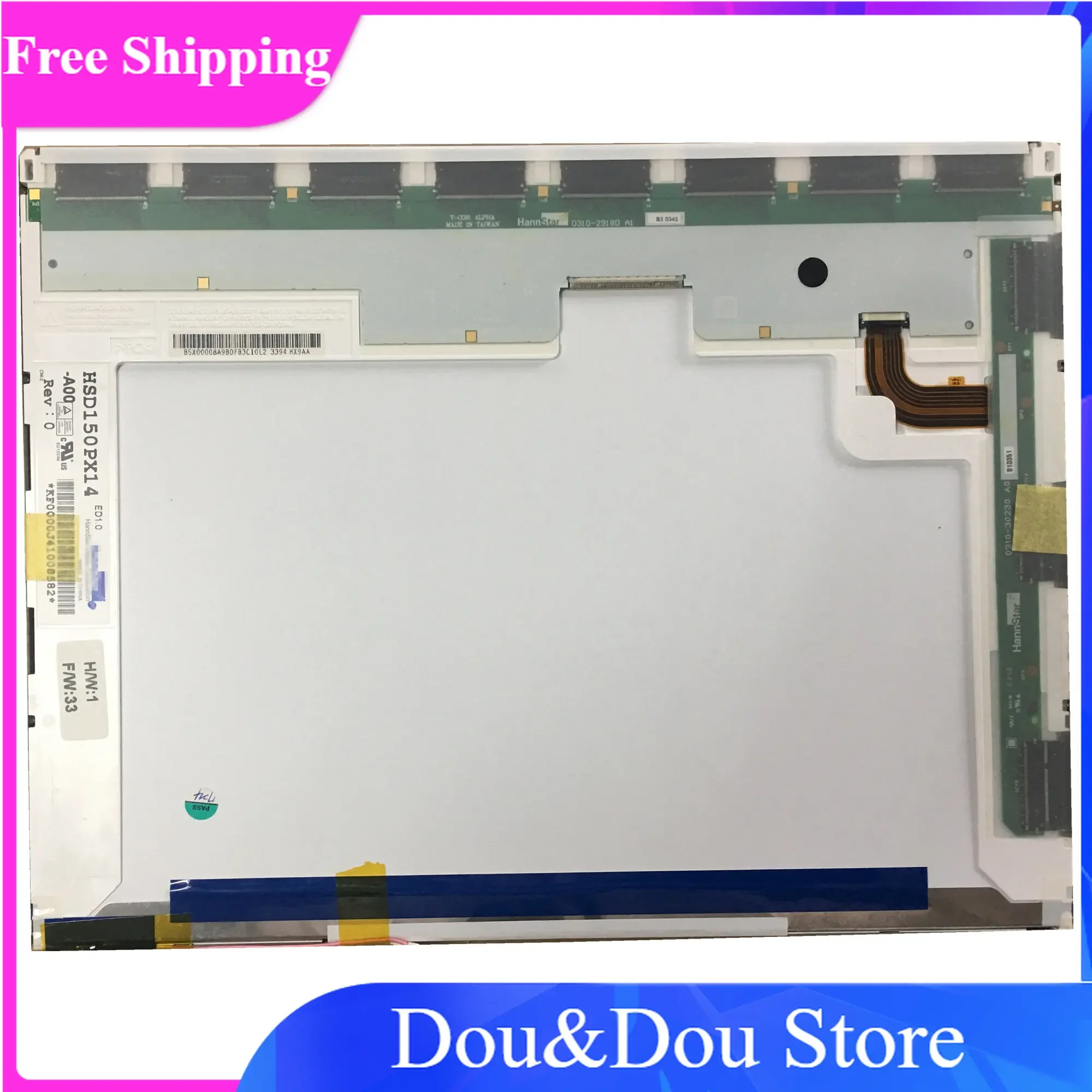 

HSD150PX14-A00 fit HSD Laptop LCD Screen 30PIN 150PX14 A00