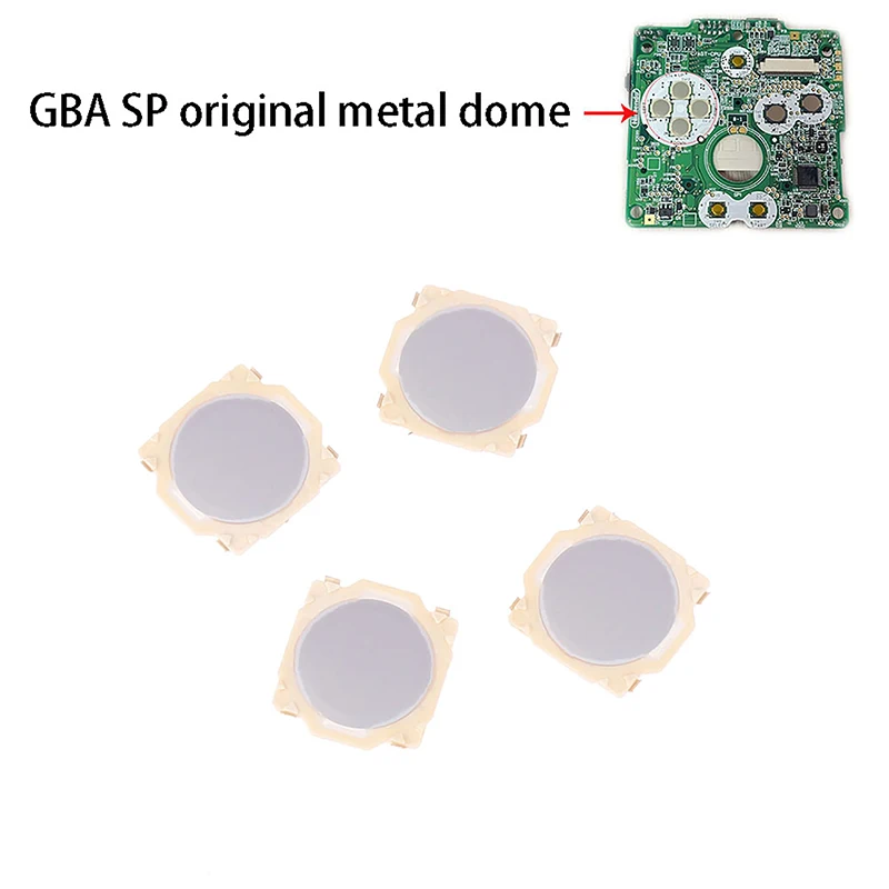 

4PCS For GBA SP D Pad A B Button Switch Tactile Replacement D-Pad For Gameboy Advance SP