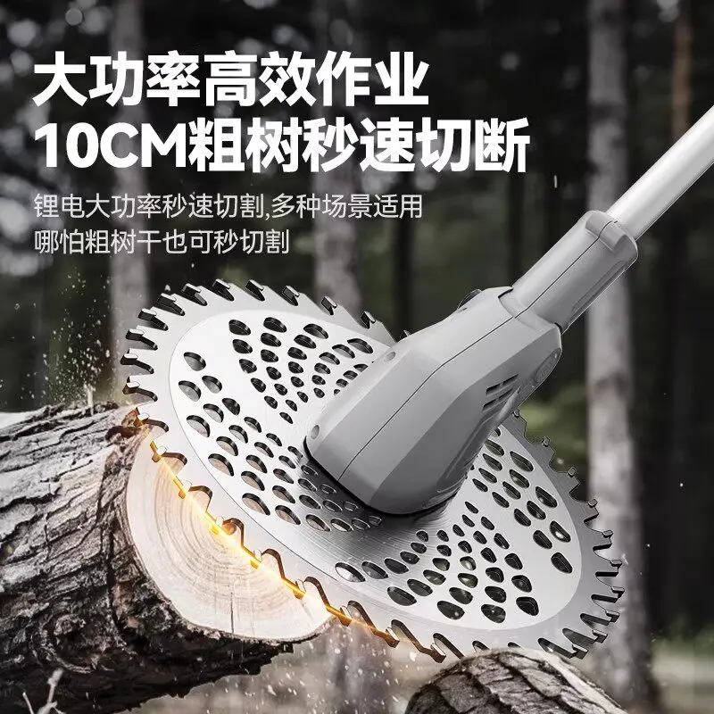 

Electric lawn mower high-power lithium battery rechargeable backpack type household agricultural use