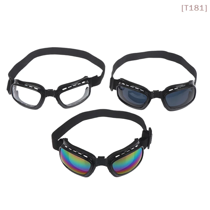 [E] Safety Goggles Motorcycle Glasses Folding Glasses Anti Fog Windproof Sandproof Ski Goggles Off Road Racing Cycling Eyewear