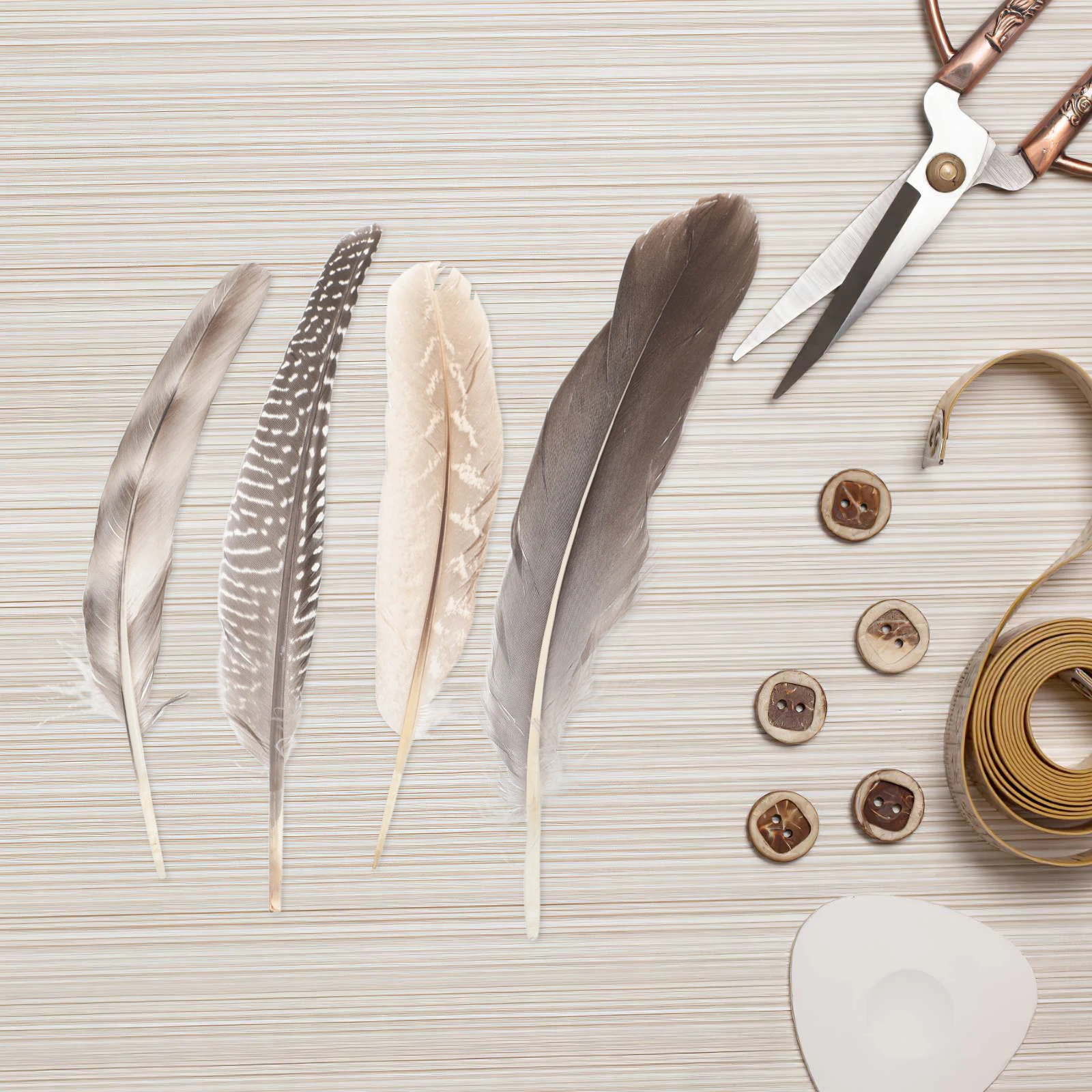 

4 Set Pheasant Accessories Craft Plumes Decoration Lightweight Durable Natural Plumes Diy Supplies Flower Arrangement