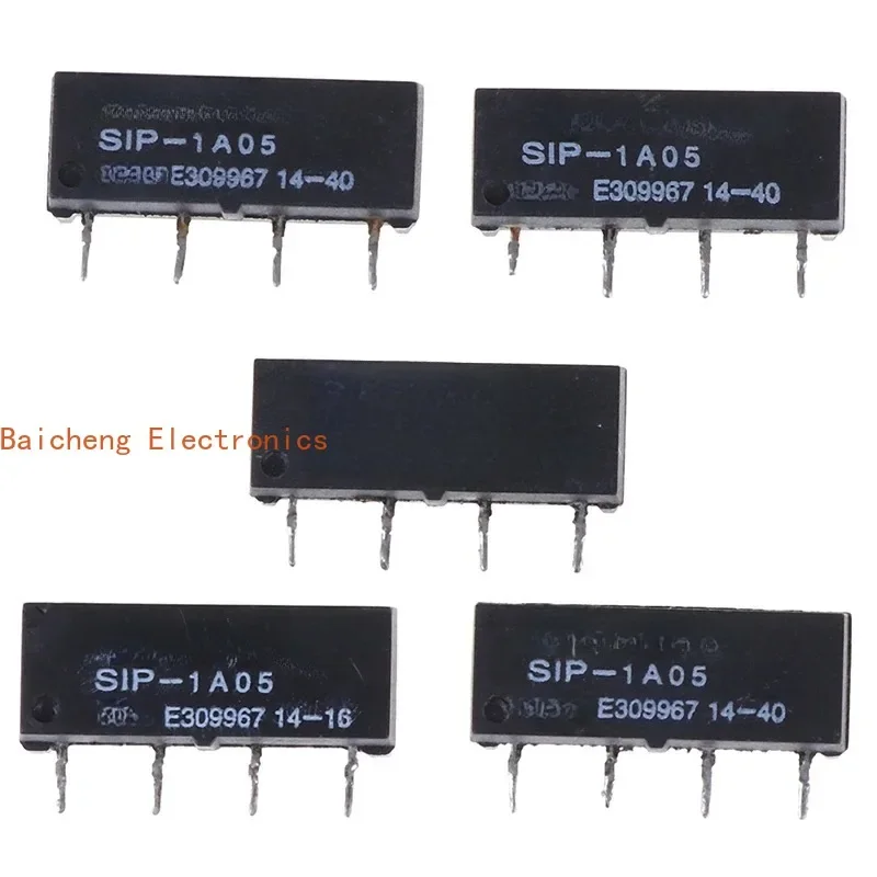 5Pcs 5V Relay SIP-1A05 Reed Switch For PAN CHANG 4PIN