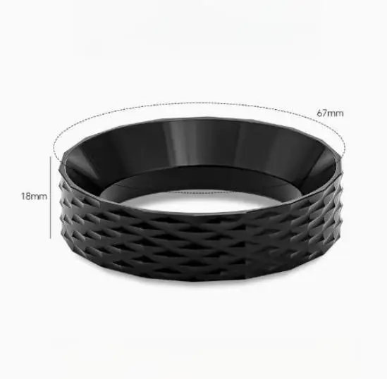 For Espresso Dosing Ring Aluminum Construction for Repeatable Ground Volume Control Fits 51mm 53mm 58mm Portafilter Models