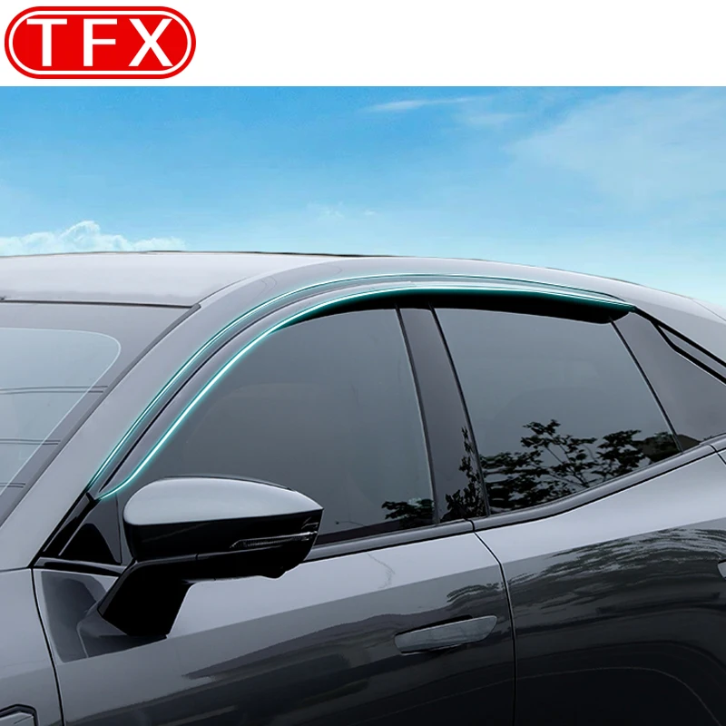 For Changan Deepal S7 2023 2024 Car Styling Rainshield Window Rainshield Modified Car-specific Rain Brow Rainshield Accessories