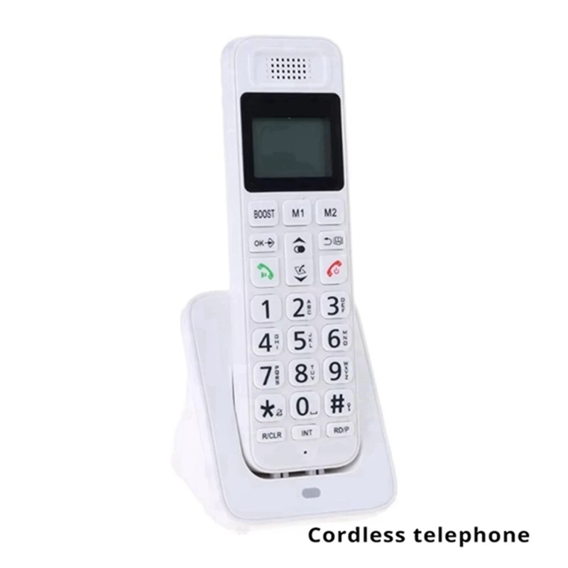 APPLIA-D1018 Telephone Business Office Home Handheld Digital Wireless Telephone Low Radiation With LCD Display UK Plug